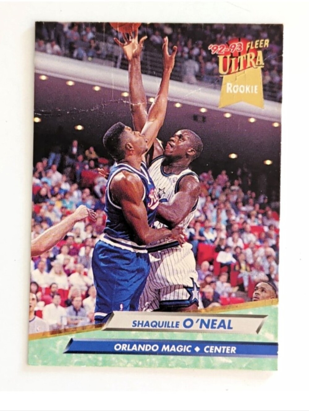 1992 - 1993 Fleer Ultra Shaquille O'Neal Orlando Magic #328 Basketball C…